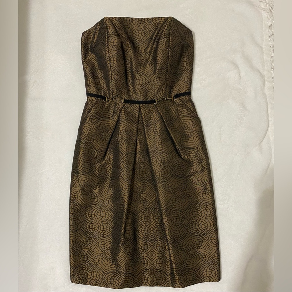 Antonio Melani semi formal dress with pockets spaghetti strap size 2